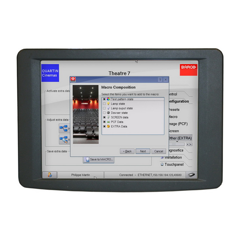 Barco PC Touch Panel